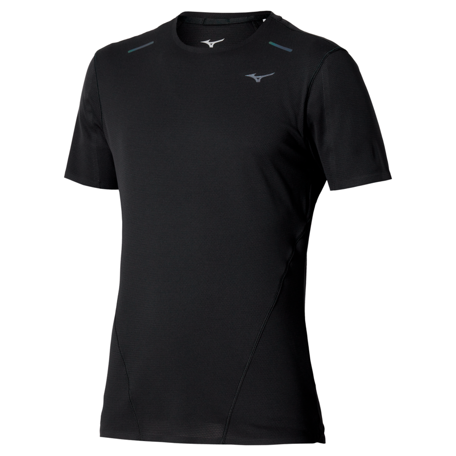 Mizuno Tech Light Dryaeroflow Short Sleeve Tee Black
